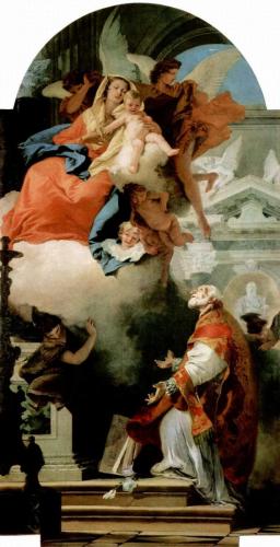 Madonna and Child with Saint Philip Neri